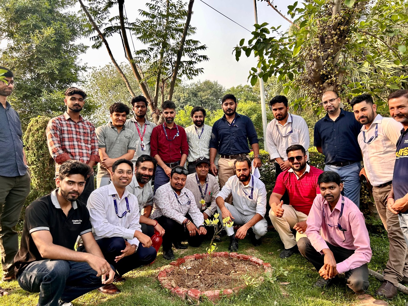 Image of solar panel installation.