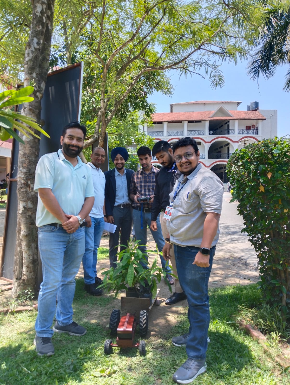 Image of an eco fair booth.